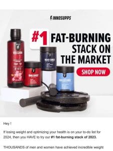 Unlock Rapid Weight Loss with our #1 Fat-burning Stack