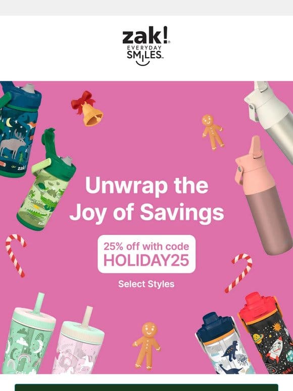 Unwrap Joy ✨ 25% Off Select Styles