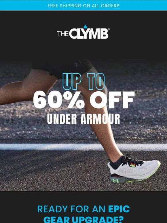 Up To 68% OFF Under Armour Gear!
