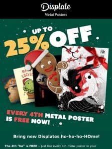 Up to 25% OFF on Xmas Sale!