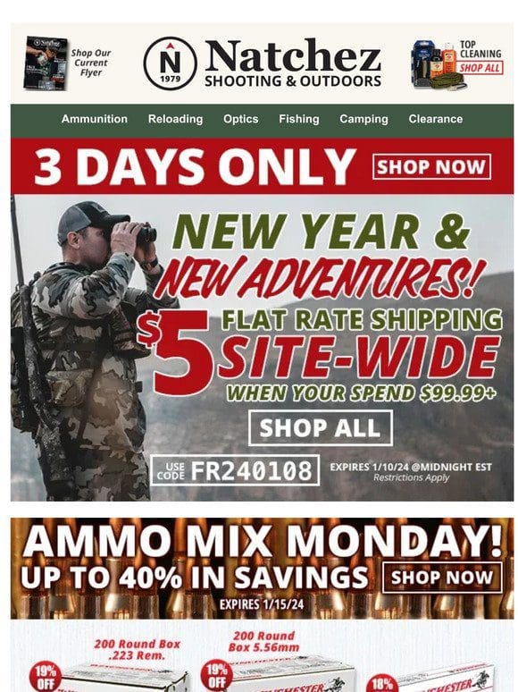 Up to 40% Off on Ammo Mix Monday!