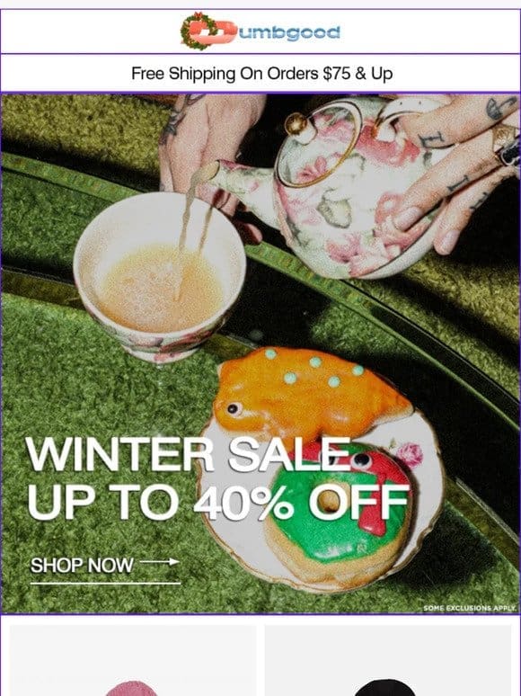 Up to 40% Off – ❄️ Winter Sale Is On! ❅