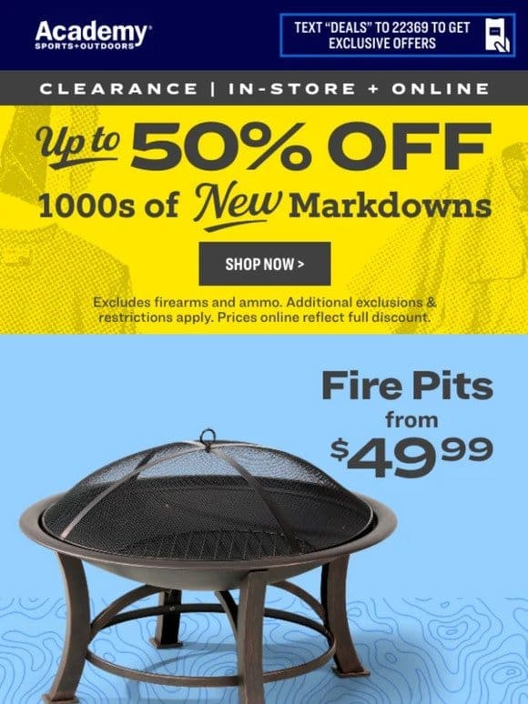 Up to 50% Off 1000s of NEW Markdowns