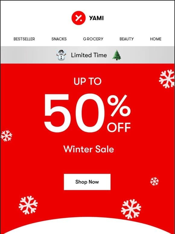 Up to 50% off – Find the perfect holiday gifts at the lowest prices