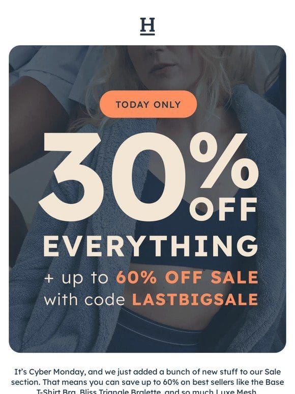Up to 60% off Sale items