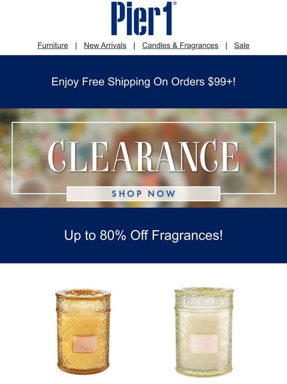 Up to 80% Off Clearance Fragrances! ❤️ Love Great Aromas?