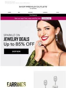 Up to 85% Off Jewelry