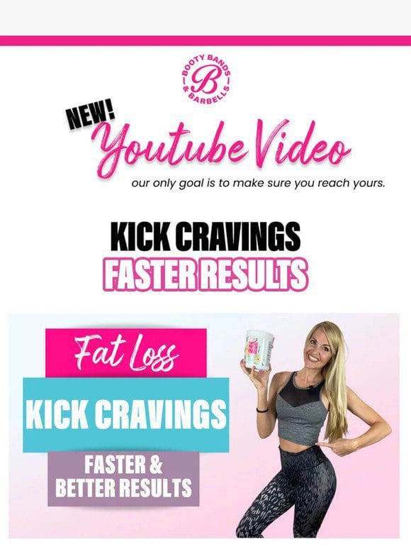 VIDEO: Kick Cravings For Faster Results