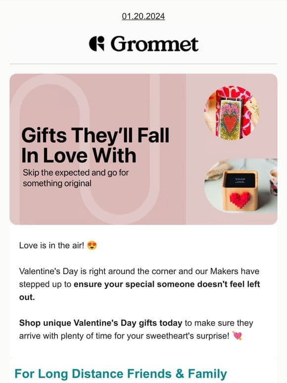 Valentine’s Day Gifts: The Lovebox + more