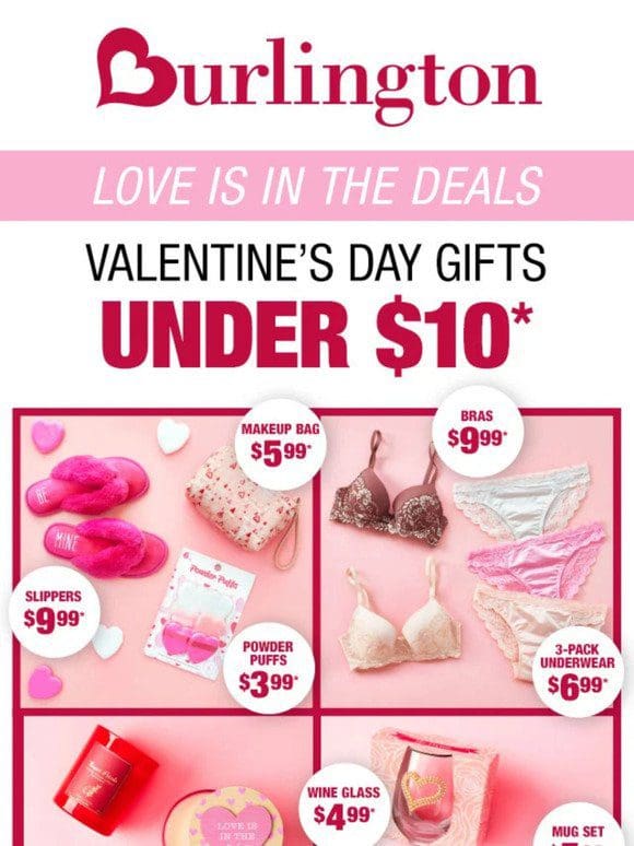Valentine’s Day gifts under $10 and $20! ❤️