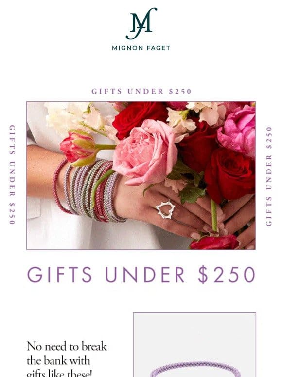 Valentine’s Gifts under $250?! Yassss