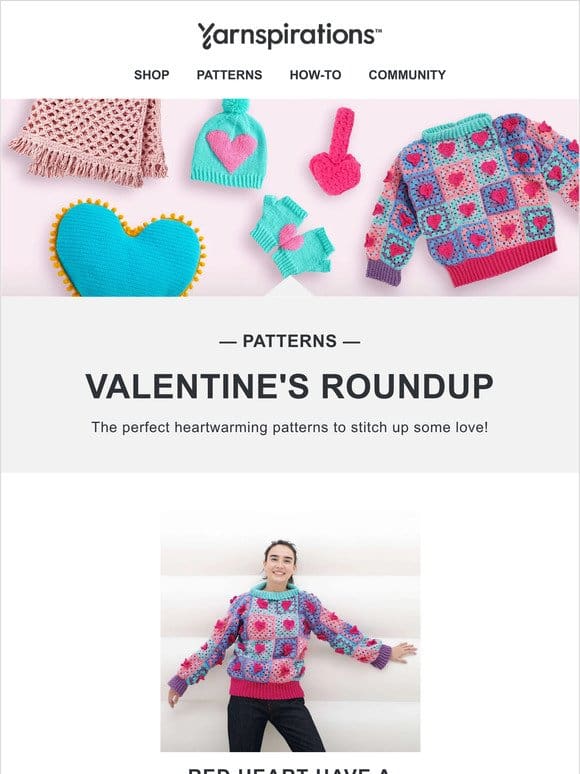 Valentine’s projects for that special someone