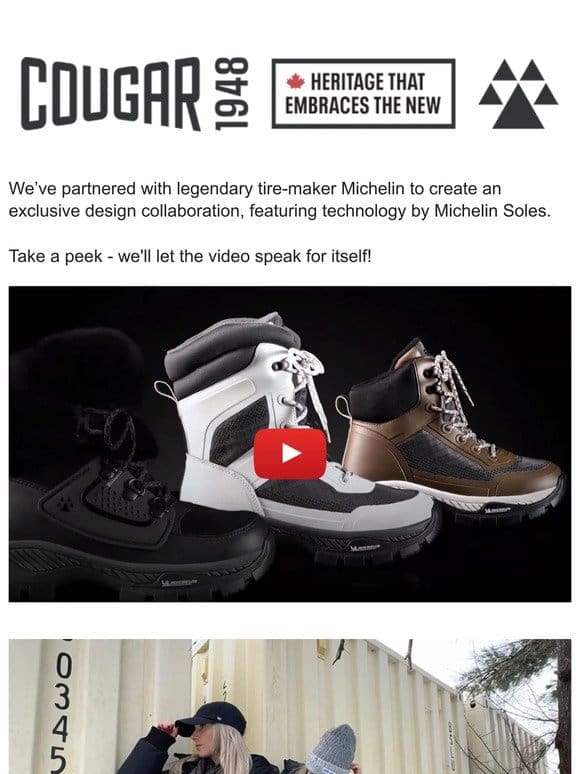 View the Innovative Soles by Michelin Collection
