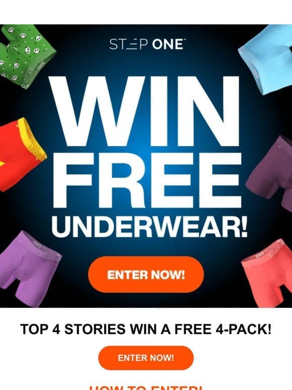 WIN FREE Underwear!