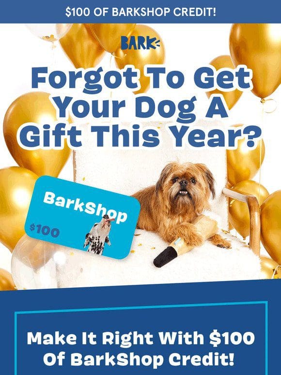 Want $100 of FREE dog goodies?