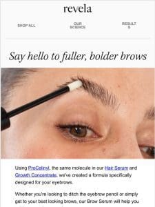 Want to Know If Our Brow Serum Works?