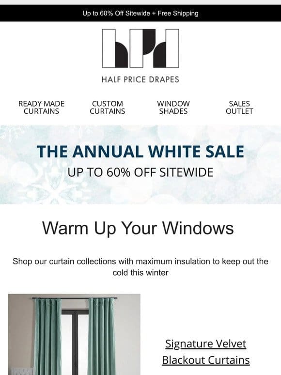 Warm up your windows this winter!