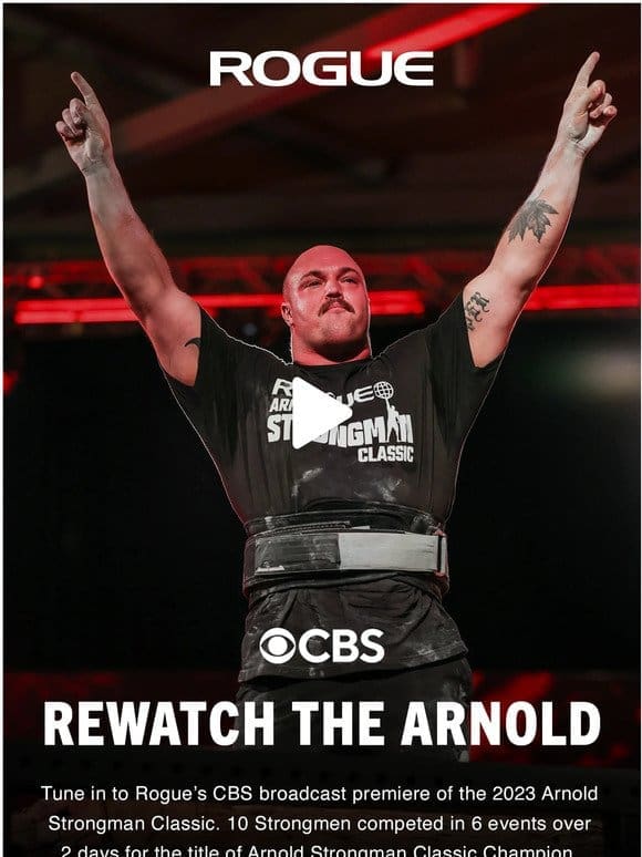 Watch the 2023 Arnold Strongman Classic on CBS!