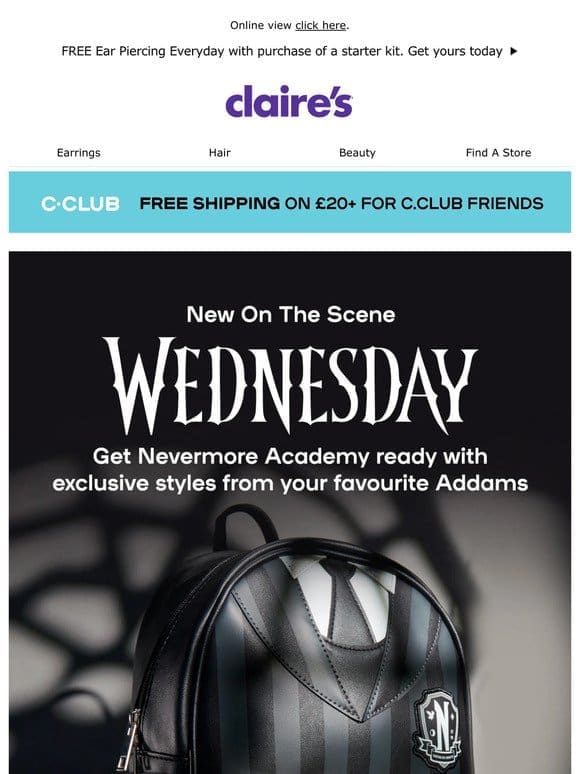 Wedmesday newness for every day of the week!