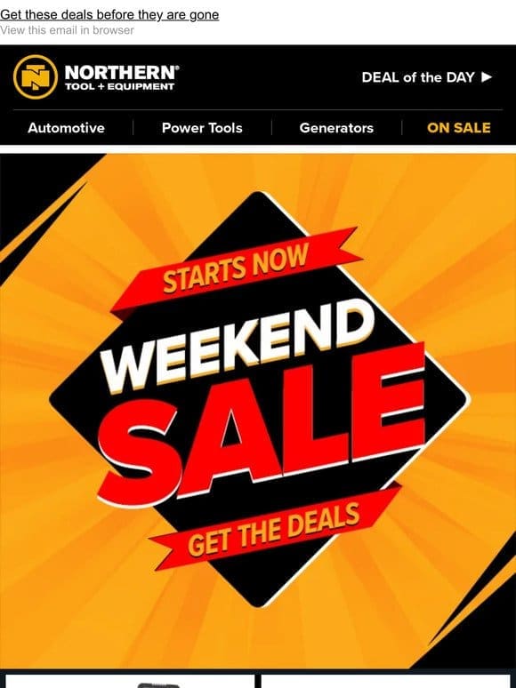 Weekend Sale EXTENDED: Only One Day!