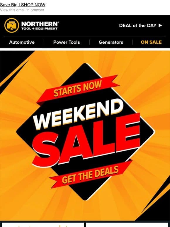 Weekend Sale Starts Now>> Only 3 Days