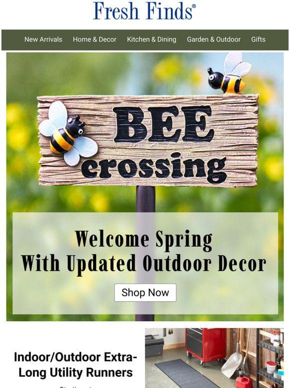 Welcome Spring With Updated Outdoor Decor