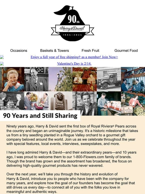 We’re celebrating our 90th anniversary!