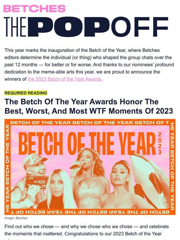 We’re proud to announce the Betch Of The Year winners