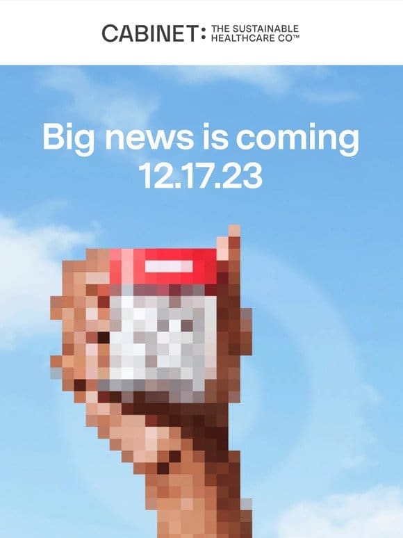 We’ve got big news …