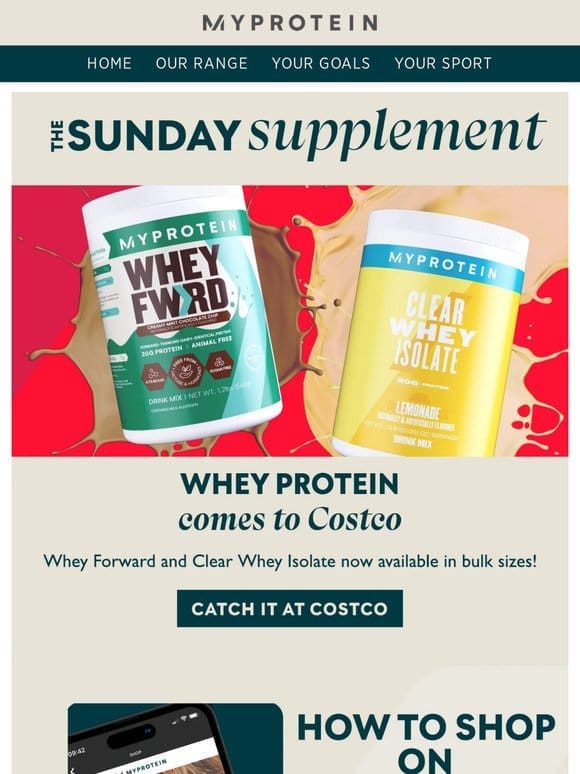 Whey protein comes to Costco