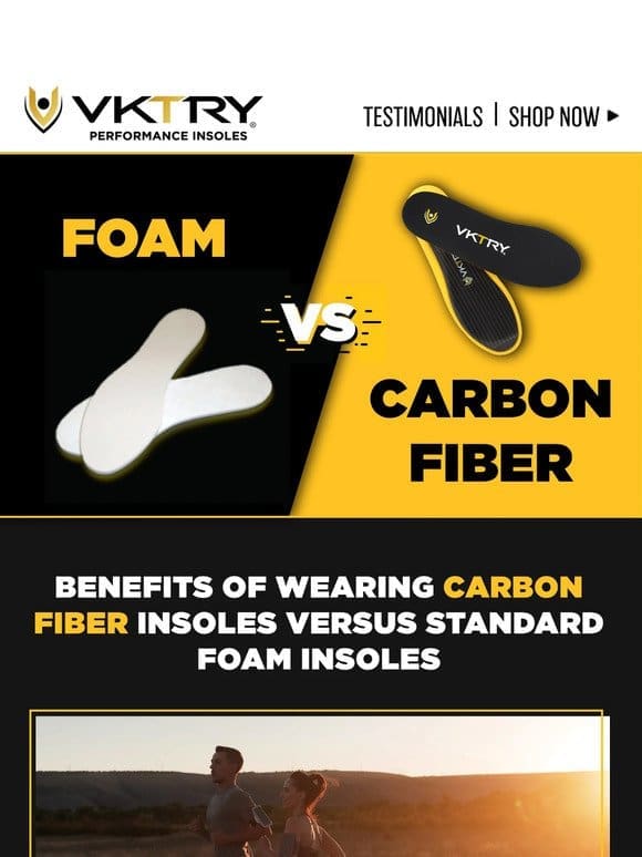 Why Athletes Choose Carbon Fiber Over Foam Insoles