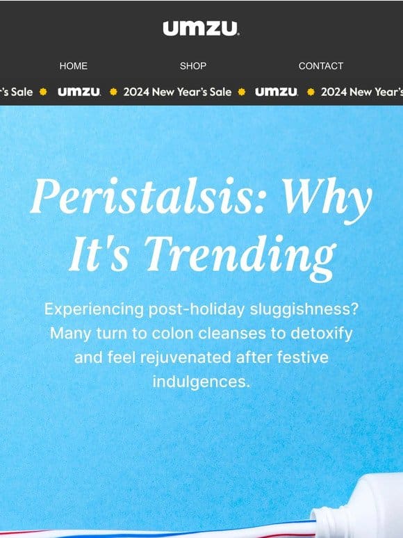 Why is Peristalsis trending right now??