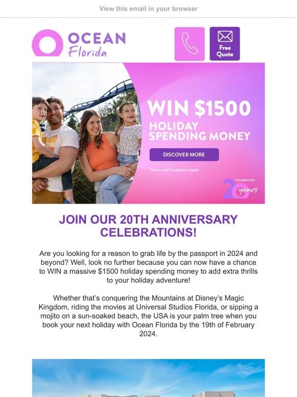 Win $1500 Holiday Spending Money