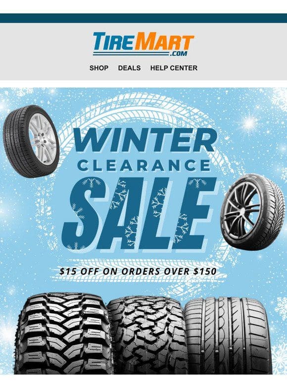 Winter Clearance Sale – Save Big on All Items!