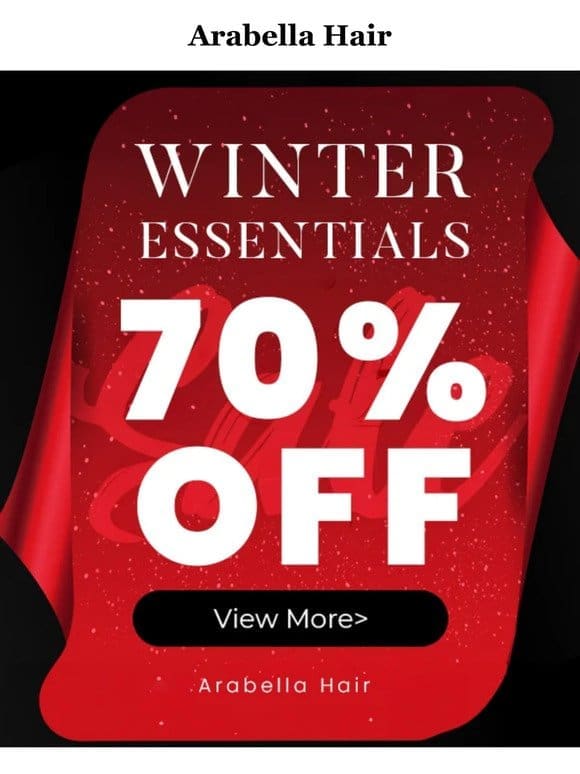Winter Essentials Sale