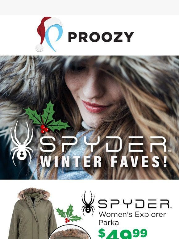 Winter Faves From Spyder!
