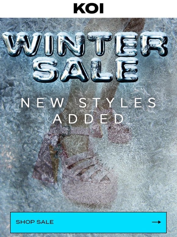 Winter Sale Just For You