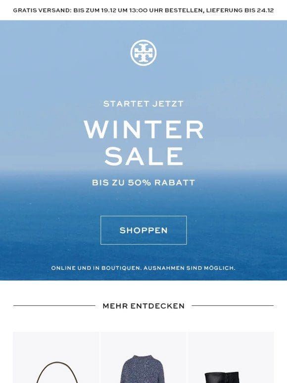 Winter Sale startet jetzt