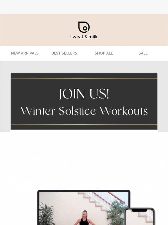 Winter solstice workouts
