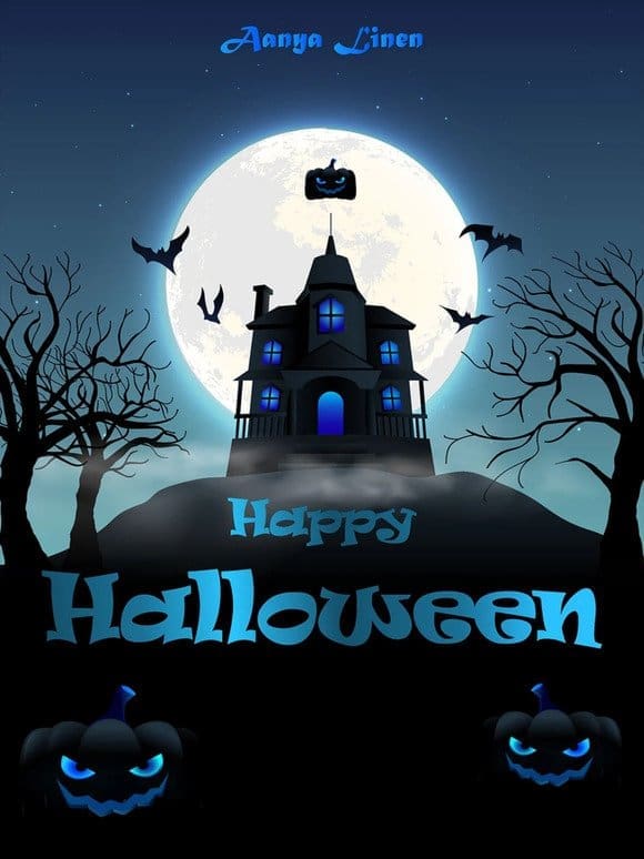 Wishing you a ghostly good time and a Happy Halloween!