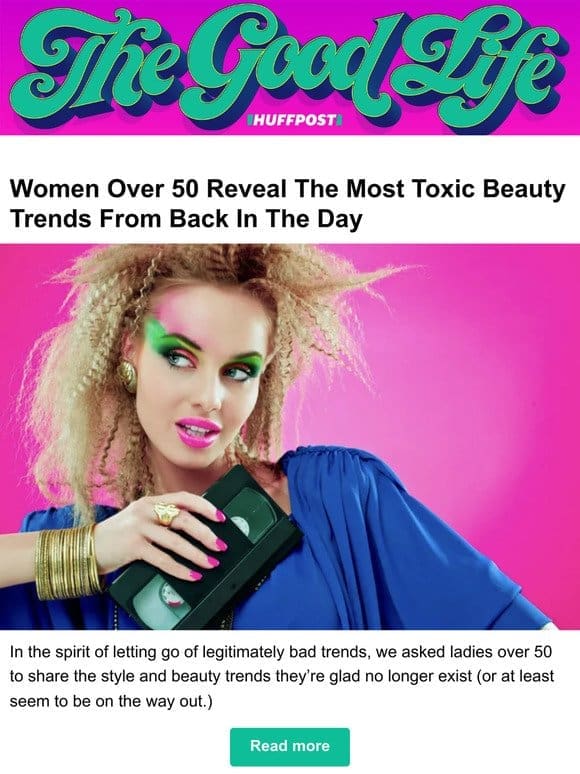 Women over 50 reveal the most toxic beauty trends from back in the day