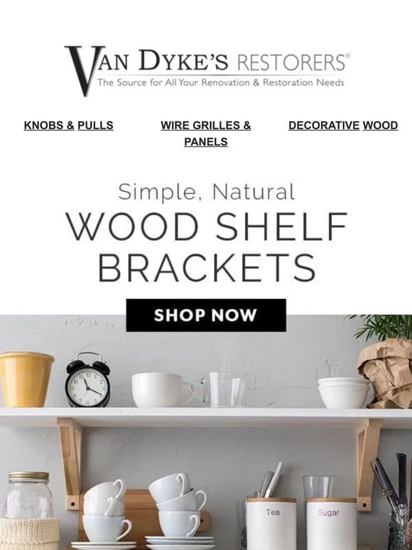 Wood Shelf Brackets: Solid Function with a Touch of Nature