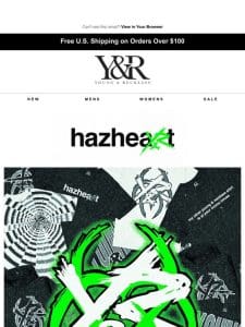 Y&R x HAZHEART COLLAB IS LIVE!