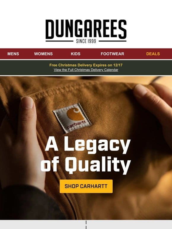 Your Carhartt Promo Code is GIFT50
