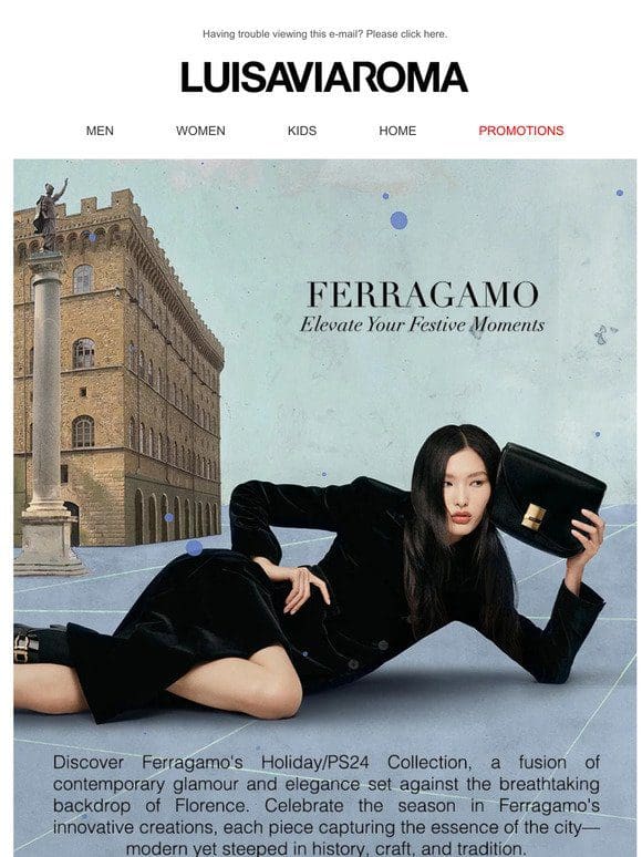 Your Holidays with FERRAGAMO