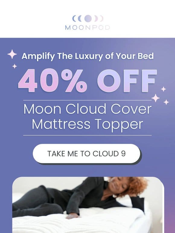 Your ticket to a perfect night’s sleep