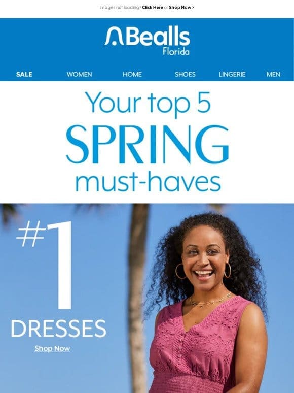 Your top 5 spring must-haves!
