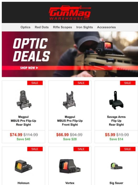 You’re Gonna Flip for These Optics | Magpul MBUS Pro Rear Sight for $75