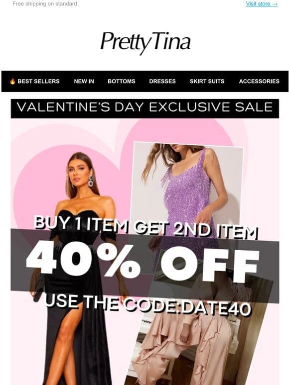 You’re Invited: Valentine’s Day BOGO Party!