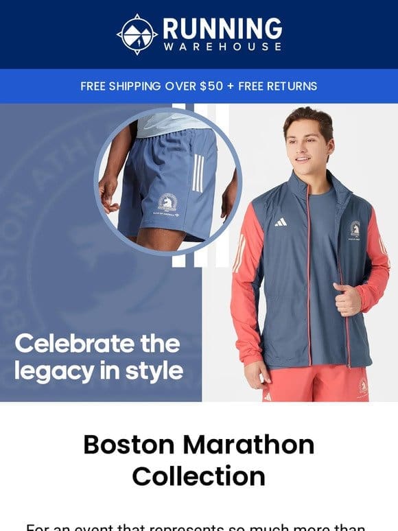 adidas Boston Marathon Collection
